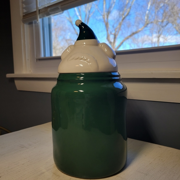 Rae Dunn Santa Paws Canister - Picture 2 of 4